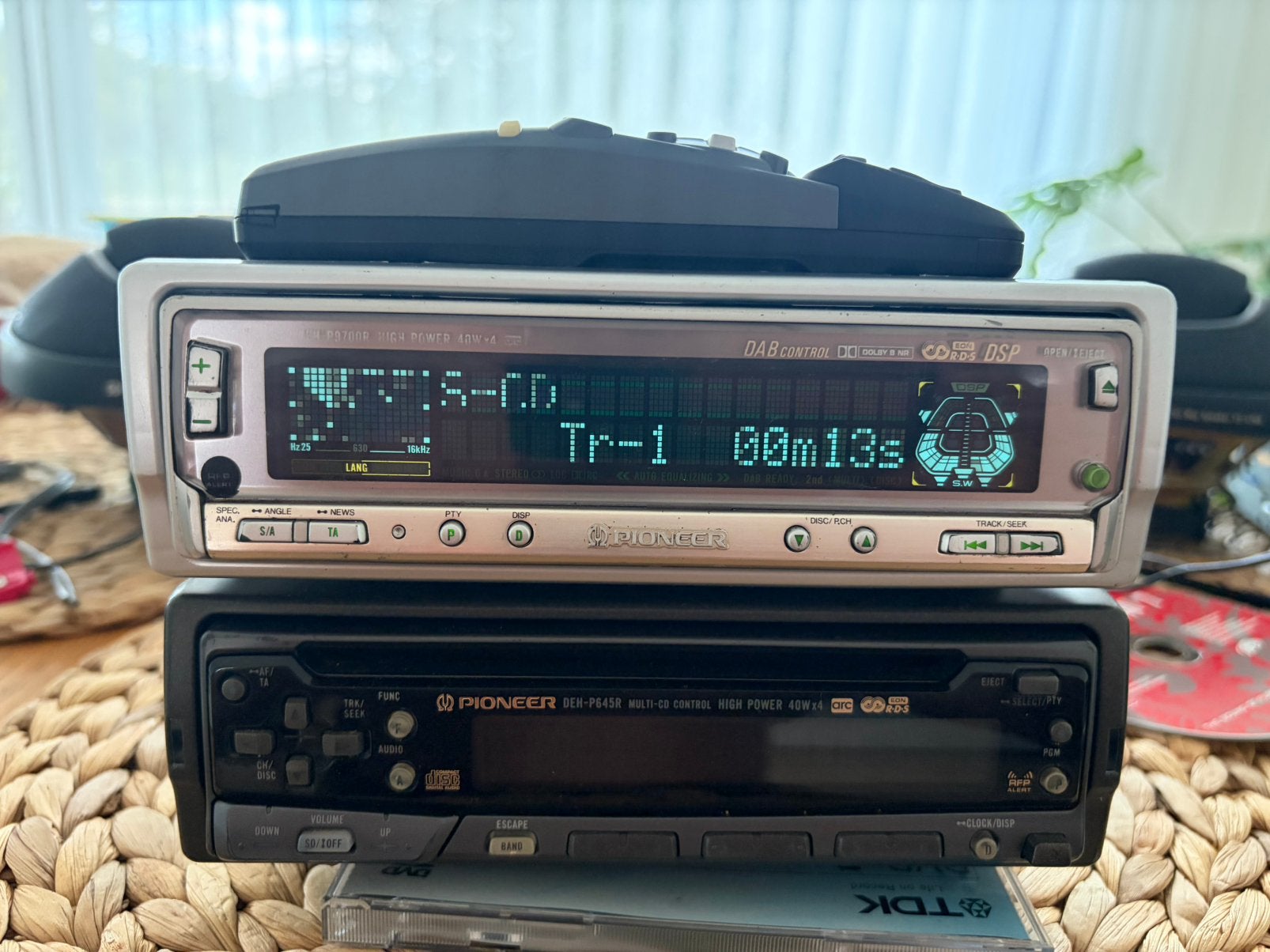 Pioneer Dex-p1 Hi Volt ( carrozzeria ) met afstandsbediening, Enlèvement ou Envoi, Utilisé