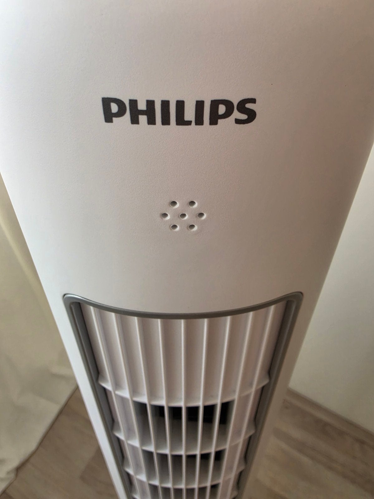 Philips ventilator 5000 serie wit als nieuw!, Enlèvement, Ventilateur avec télécommande, Comme neuf, Ventilateur tour