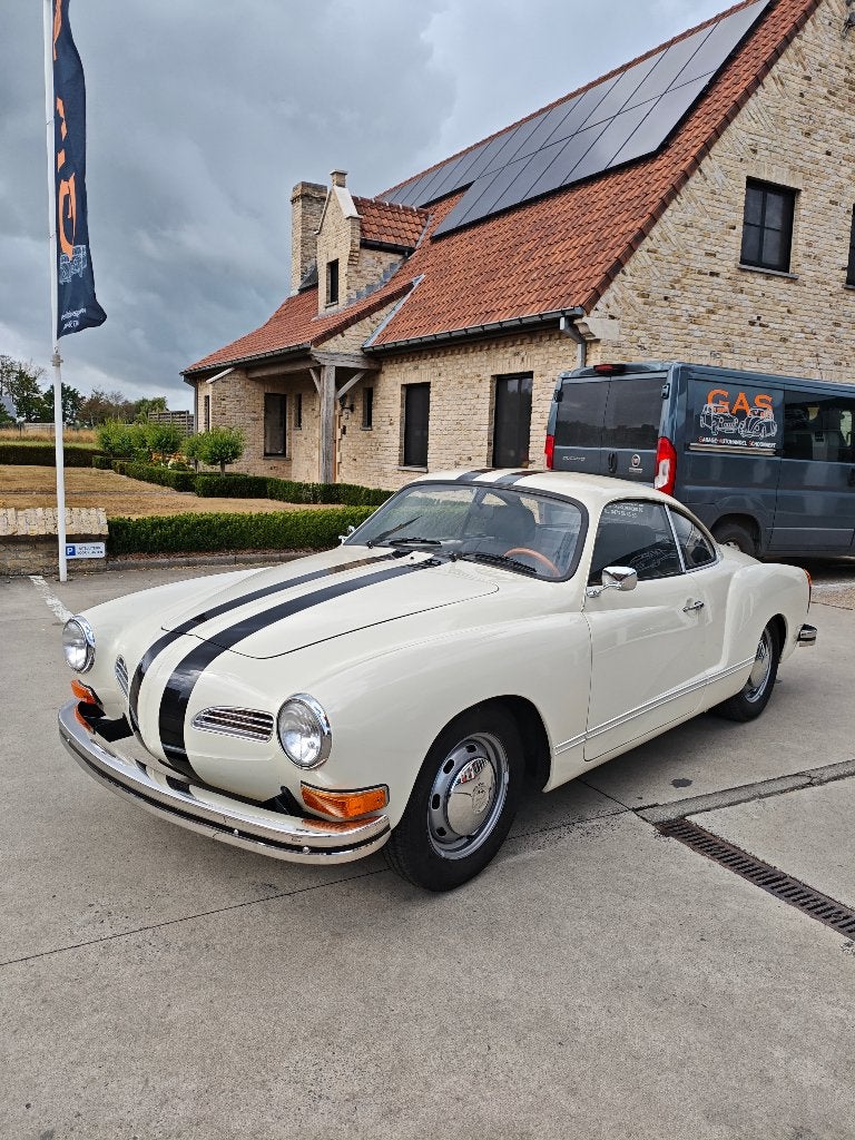 Vw karmann ghia bwj 1972 perfecte staat , gekeurd + garantie, Auto's, Volkswagen, Achterwielaandrijving, 4 cilinders, 1600 cc