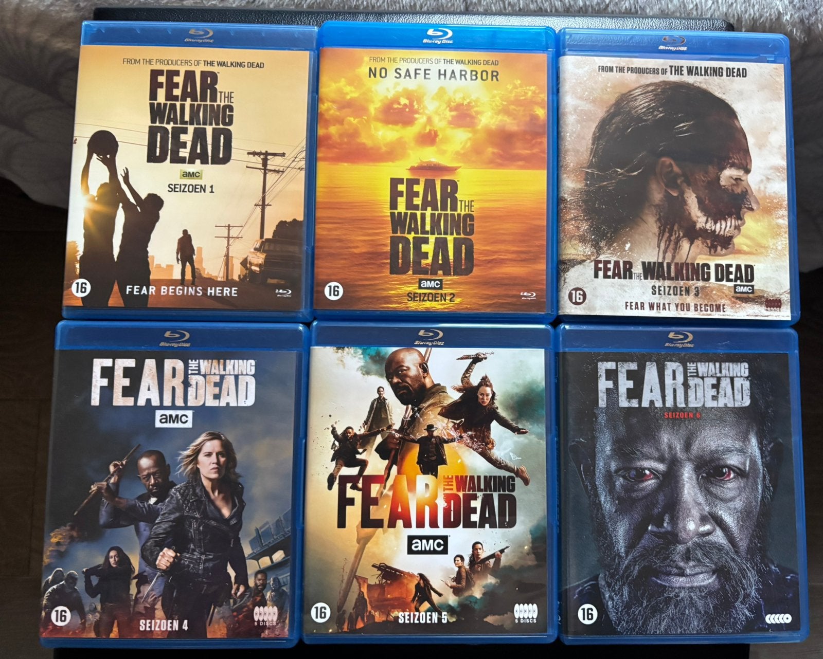 Fear the walking dead seizoen 1 tot 6 BLU-RAY LOT, Enlèvement ou Envoi, Comme neuf, Blu-ray