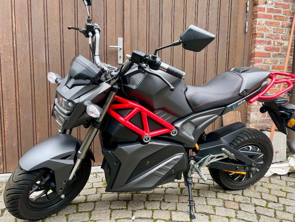 Prachtige Ydra Wolf elektrische motorfiets 125cc eq.945km!, Motoren, Overige merken, Gebruikt, Particulier, 125 cc