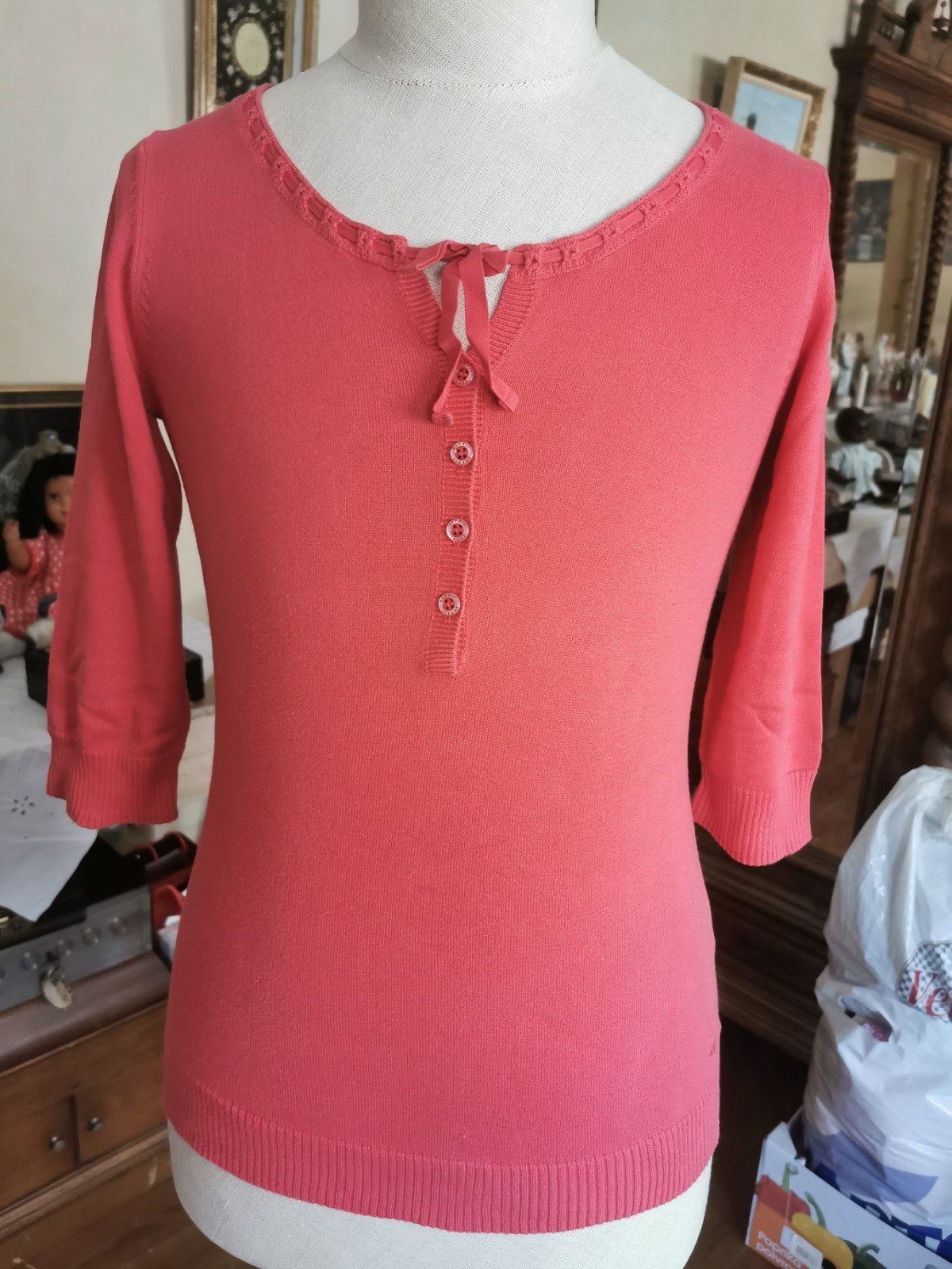 Mooi dames truitje van Esprit, Maat 38/40 (M), Ophalen of Verzenden, Zo goed als nieuw, Rood