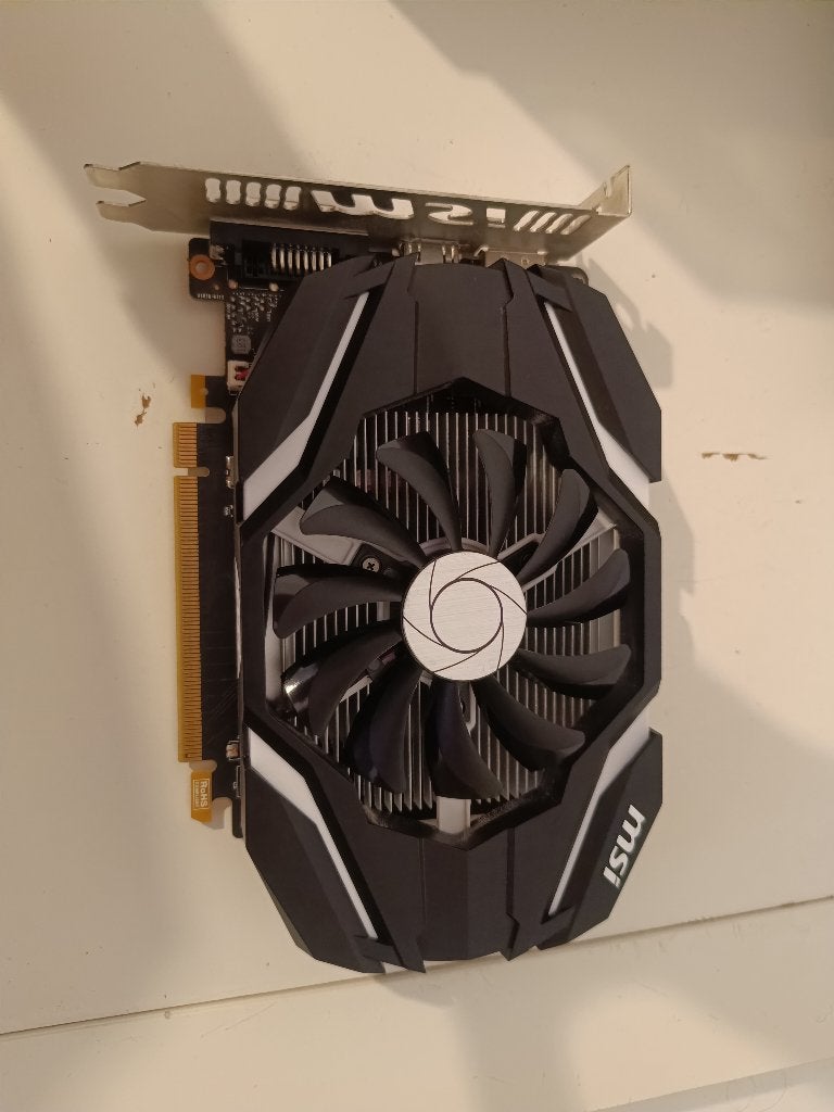 ACarte graphique MSI GeForce GTX 1050 2 Go, Computers en Software, Videokaarten, PCI-Express 3, HDMI, Ophalen of Verzenden, Nvidia
