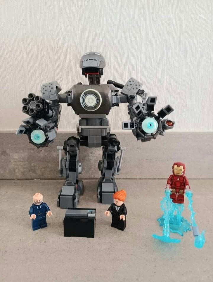 Lego Iron Man : Iron Monger Mayhem The Infinity Saga 76190, Enlèvement, Complet