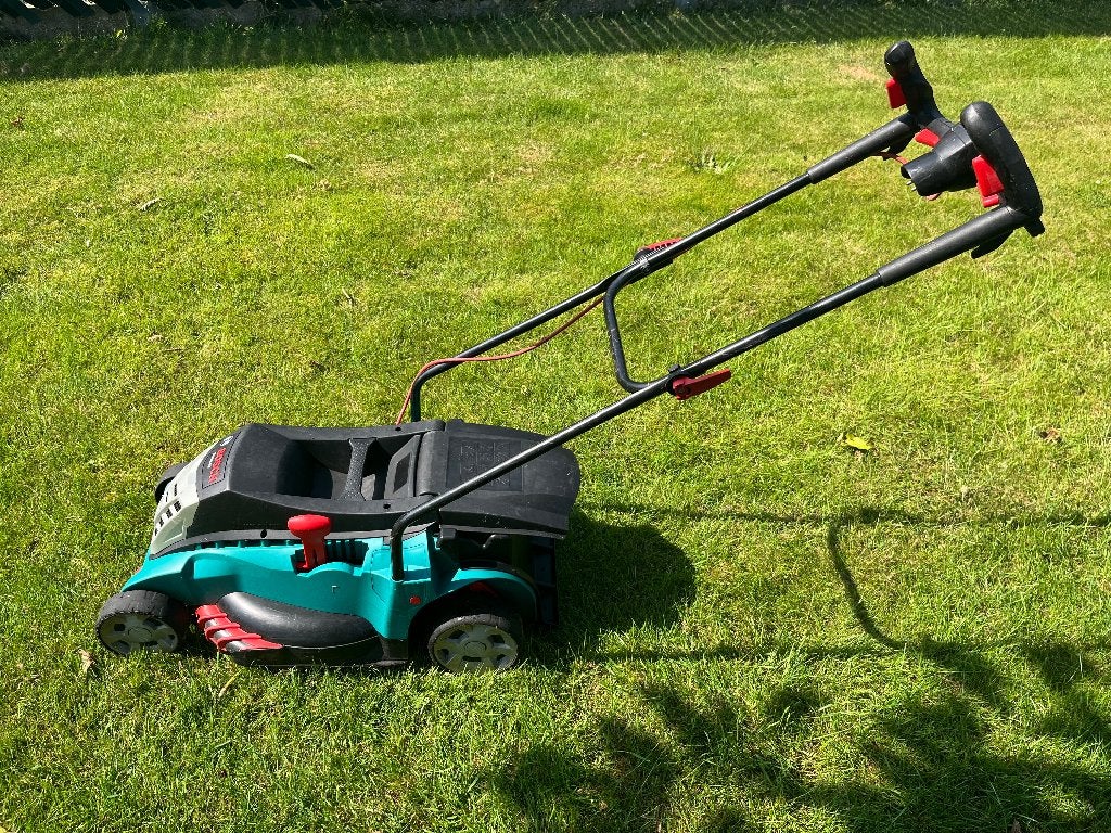 Bosch Rotak 43, Ophalen, Cirkelmaaier, Gebruikt, Elektrische grasmaaier