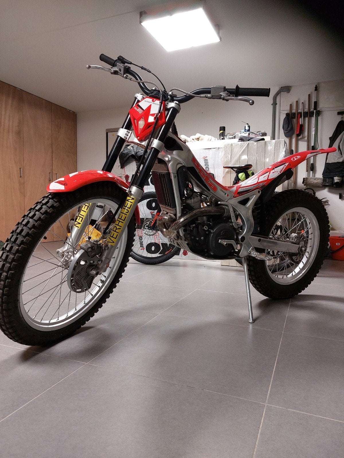 Beta trial ref 3 270 cc 4tak uit 2007, Motoren, Ophalen
