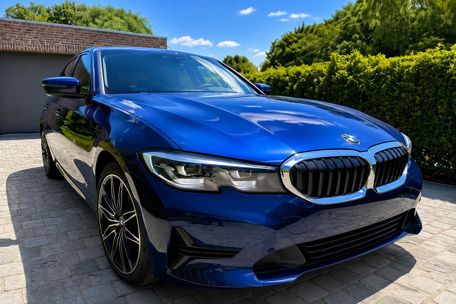 BMW 3 serie | LED | Carplay | garantie, Auto's, BMW, 4 deurs, Achterwielaandrijving, 1995 cc, Blauw
