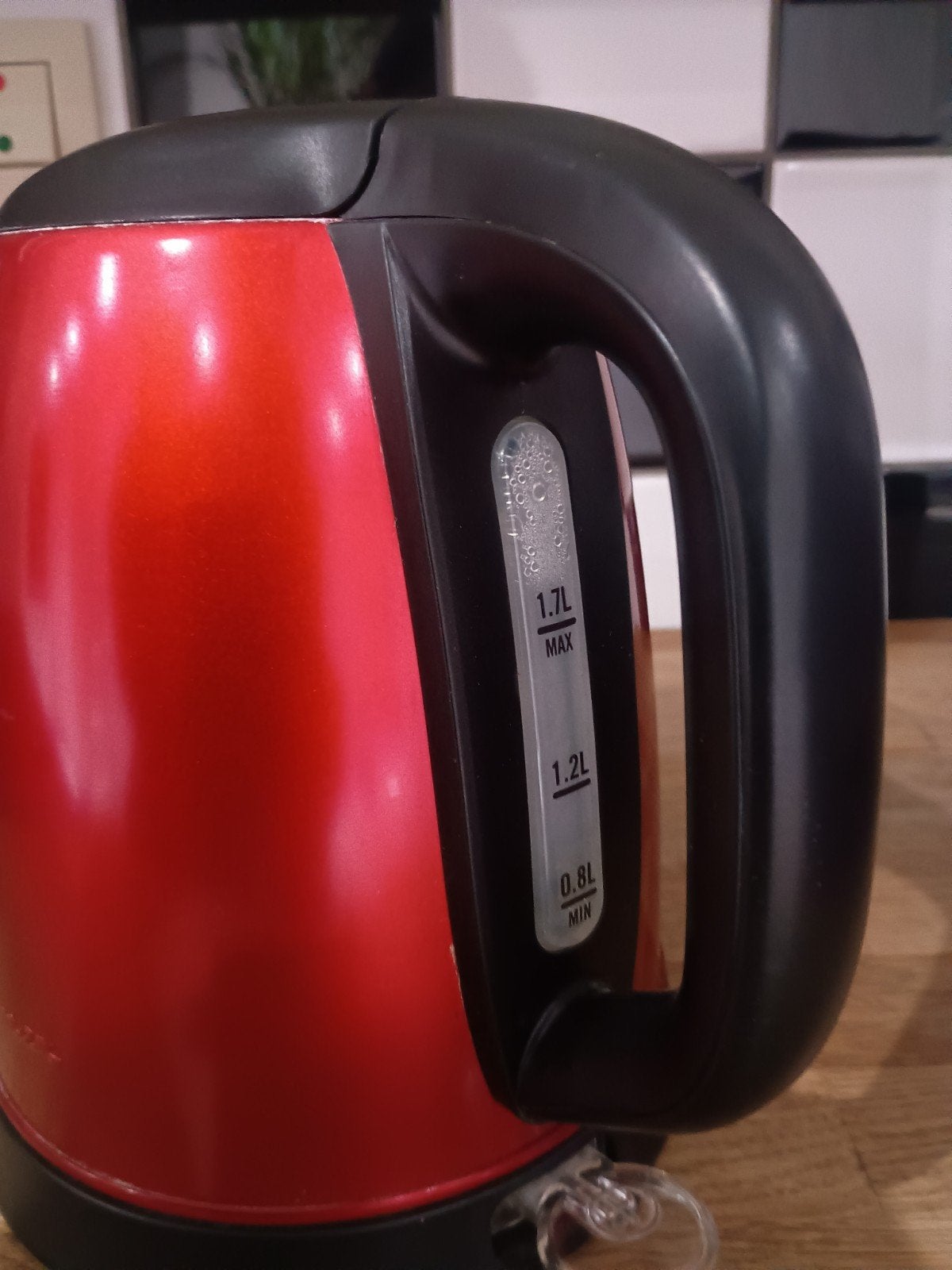 waterkoker Moulinex, Ophalen