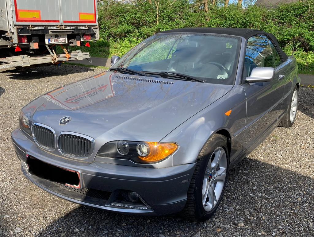 Bmw serie 3 cabriolet 111000 km essence, Argent ou Gris, Achat, Alarme, Cabriolet