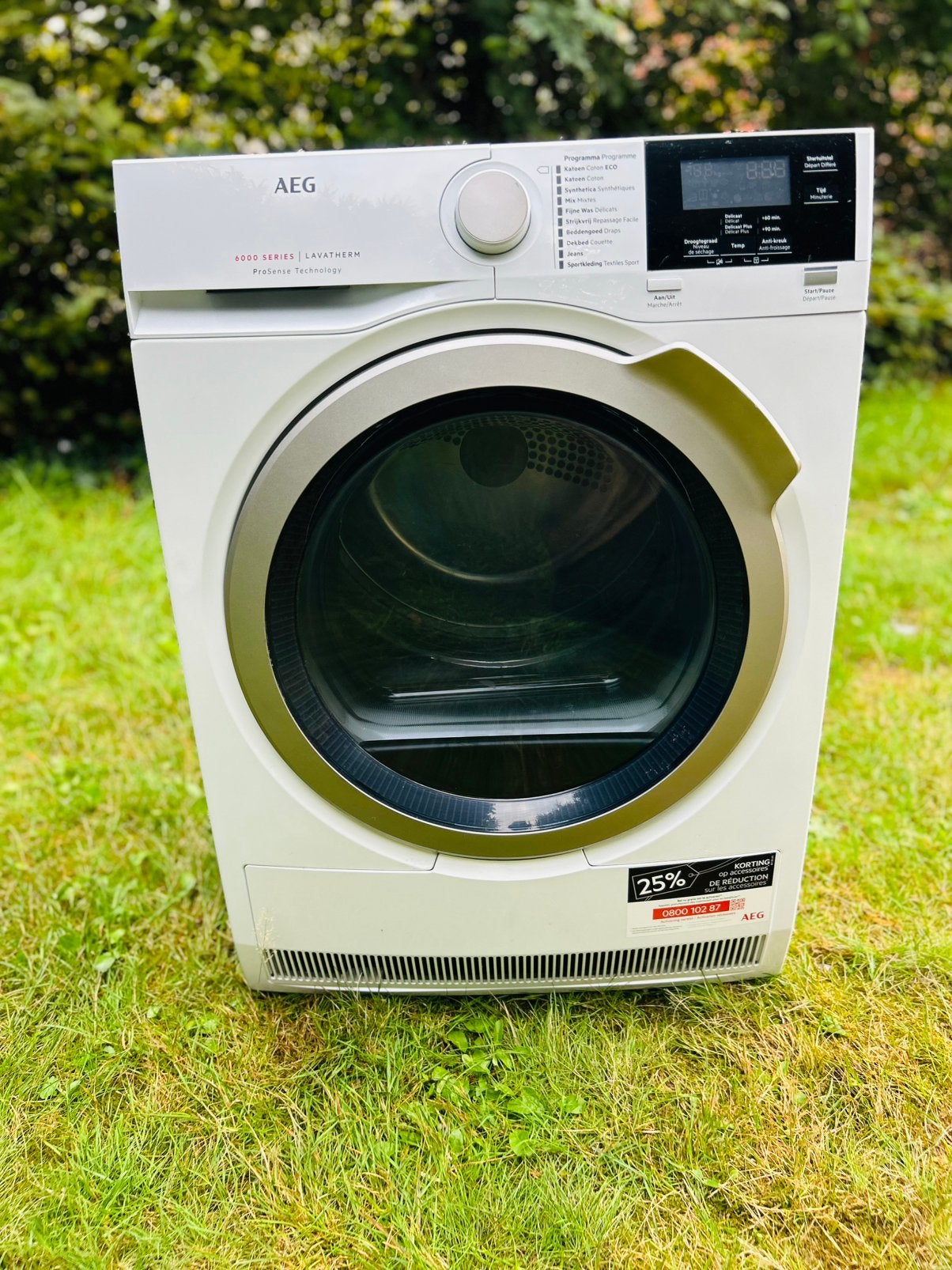 AEG droogkast perfect werkend staat, Elektronische apparatuur, Droogkasten, Ophalen, Zo goed als nieuw