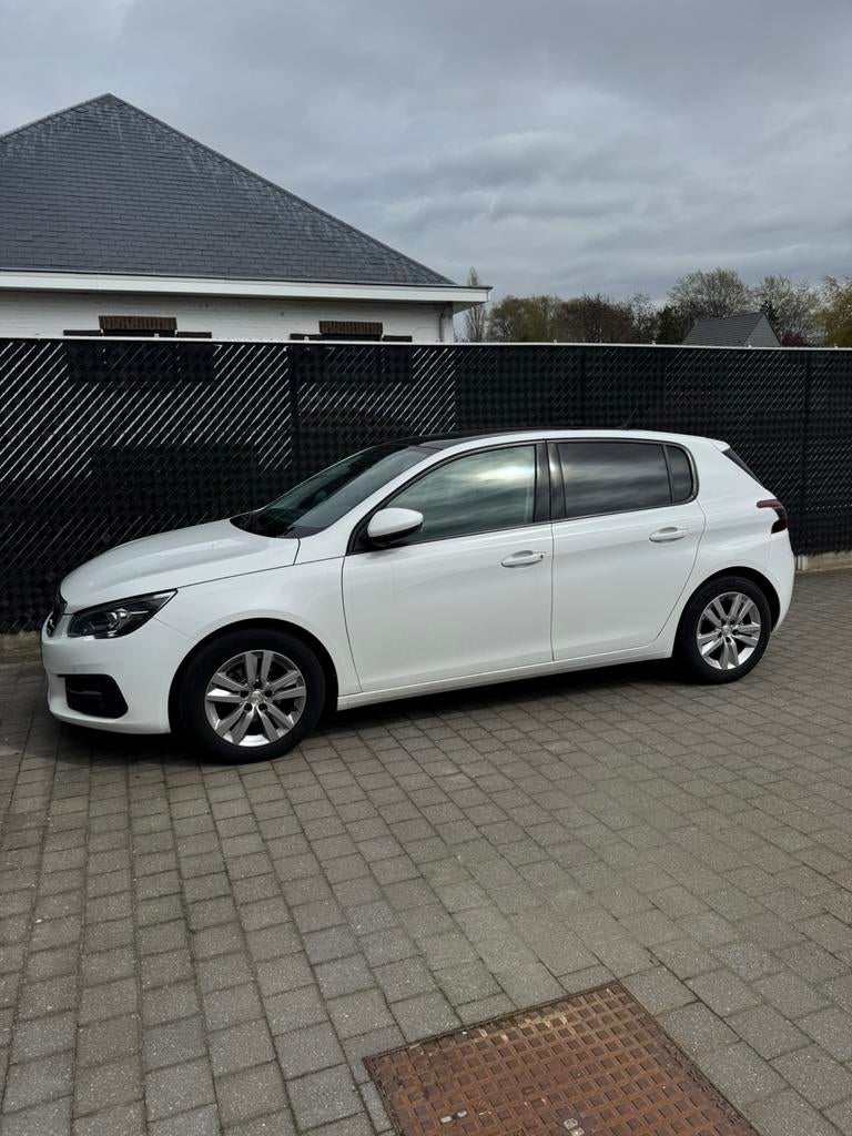Peugeot 308, Auto's, Voorwielaandrijving, Zwart, Wit, 5 deurs