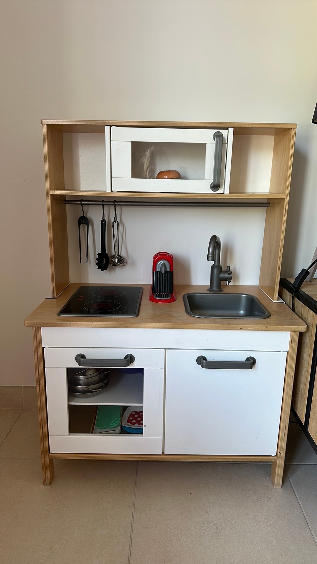Speelkeuken met toebehoren, Ophalen, Zo goed als nieuw, Speelkeuken