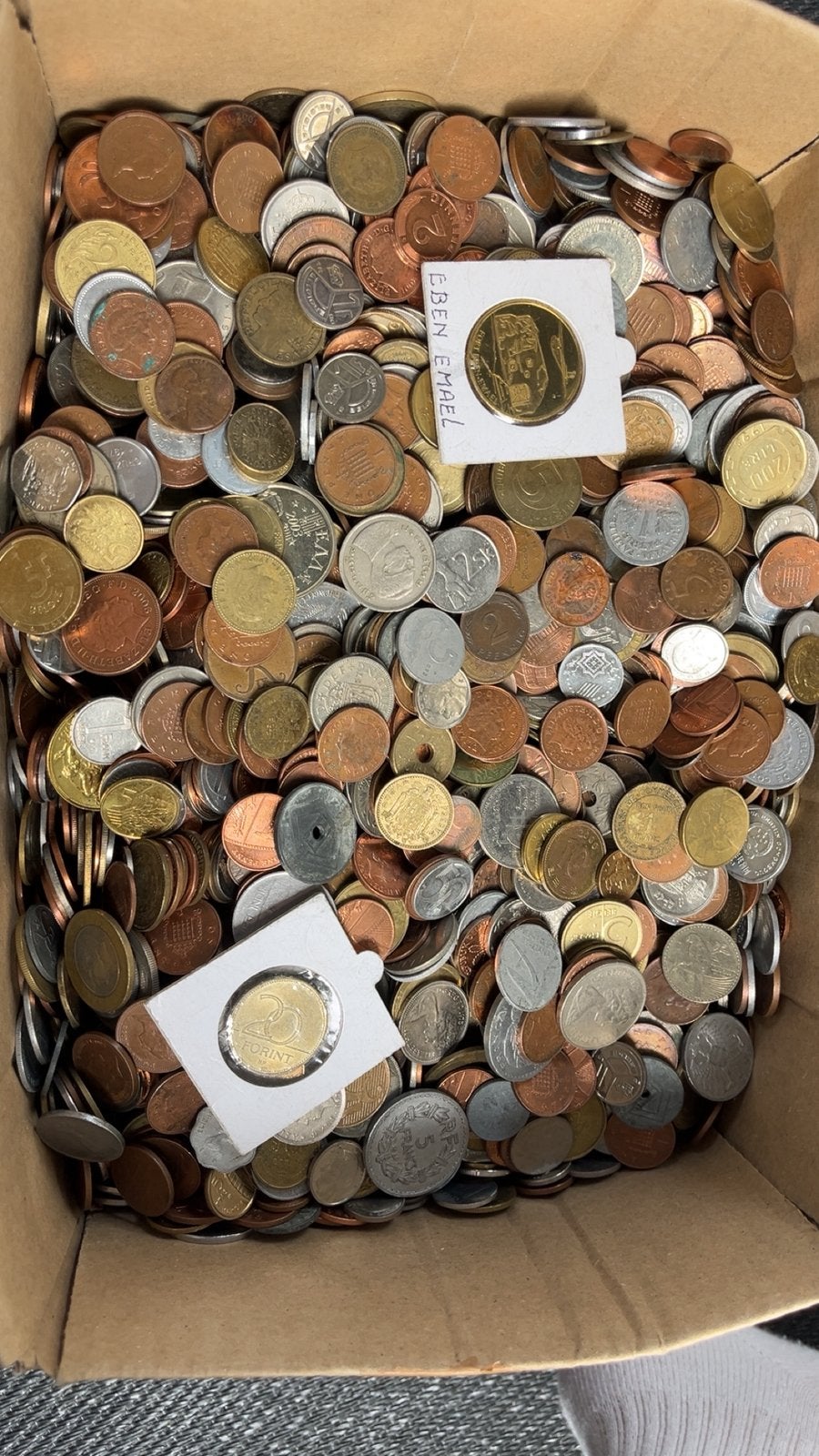 Collection de pièces du monde provenant du grenier de 6 kg, Enlèvement ou Envoi, Monnaie