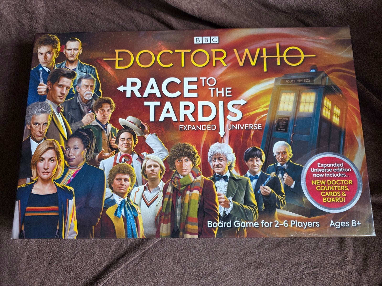 Doctor who BBC-bordspel Race of Tardis. Heel leuk spel, Ophalen of Verzenden, Tv