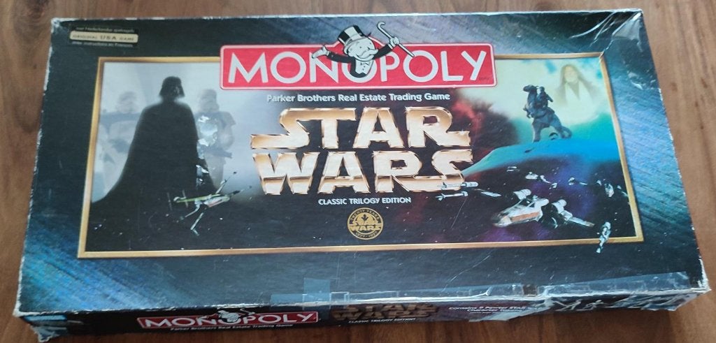Monopoly Star Wars., Hobby & Loisirs créatifs, Jeux de société | Autre, Enlèvement ou Envoi, Utilisé