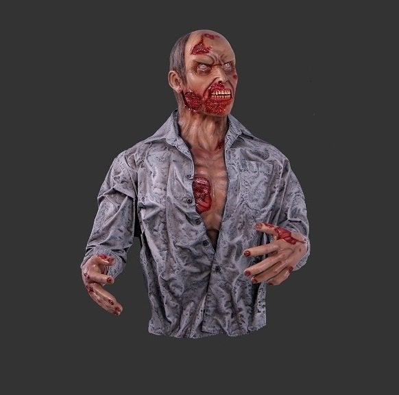 Zombie Wall Decor – Halloween Hoogte 92 cm, Verzamelen, Ophalen