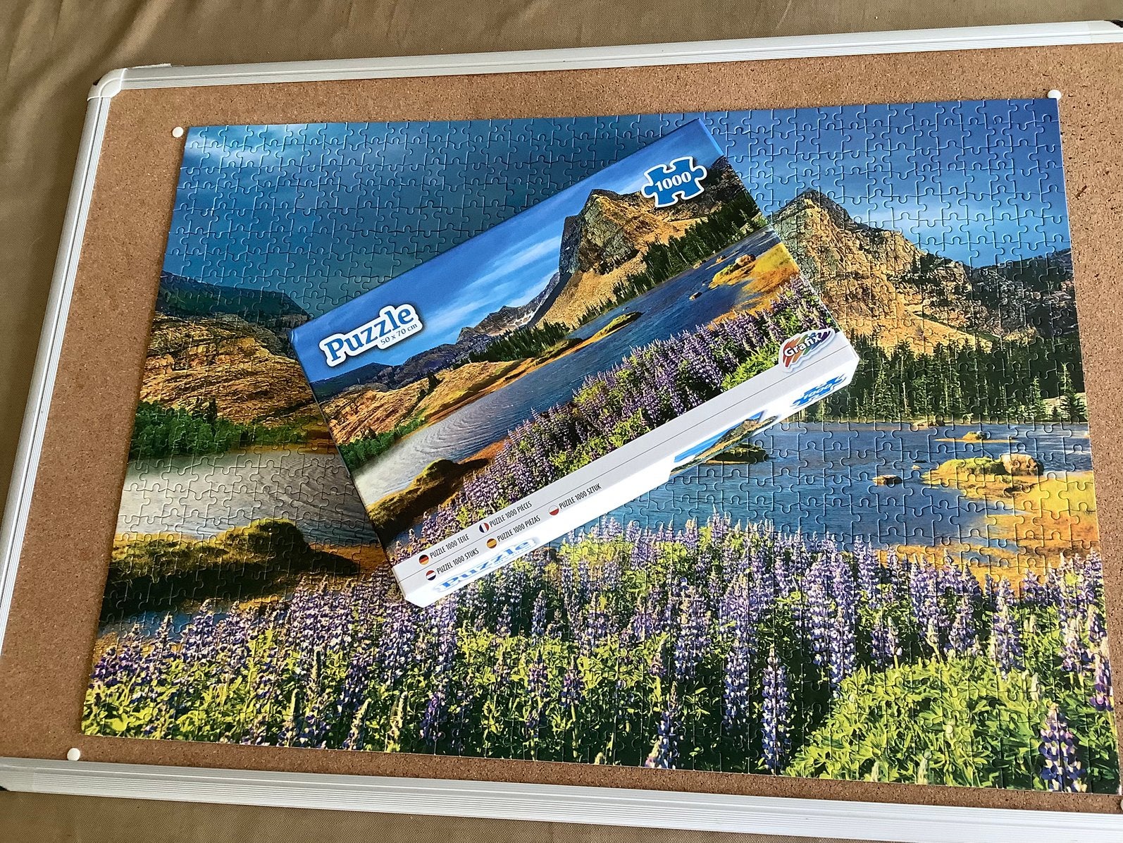 Puzzel Grafix 1000 stuks 50 x 70 cm, Ophalen, Zo goed als nieuw