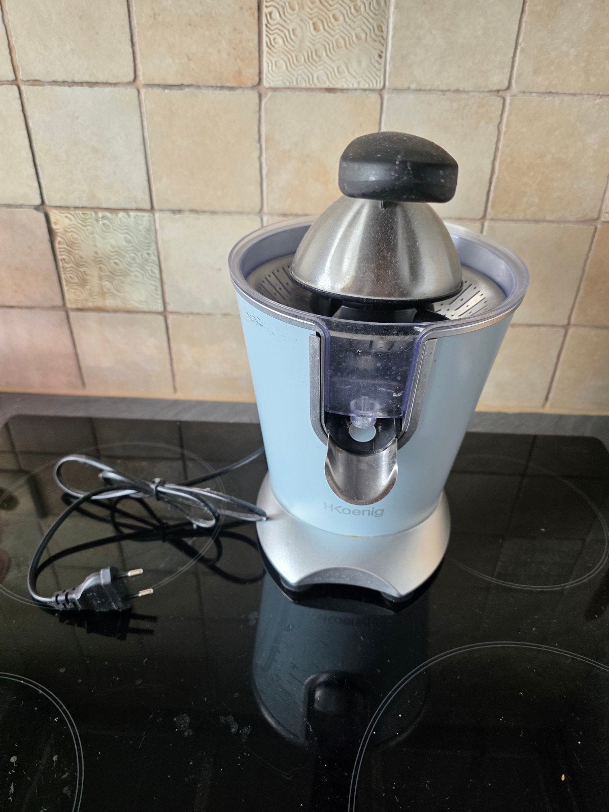 H.Koenig AGR86 elektrische citruspers (160 W), Ophalen