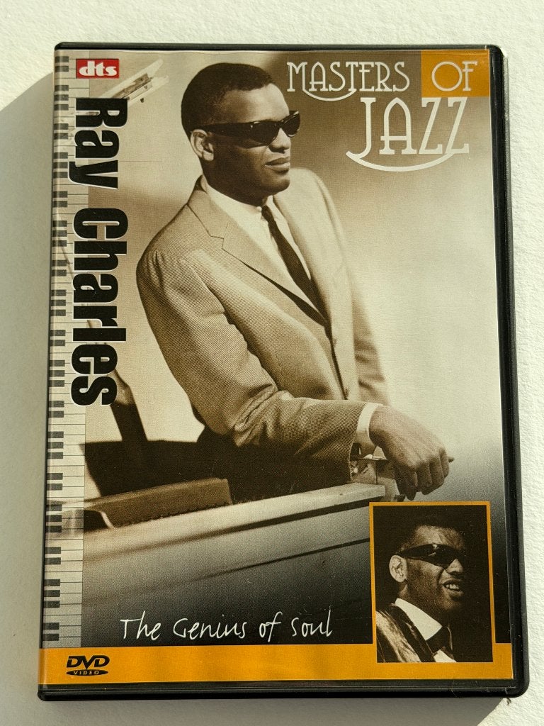 Masters Of Jazz - Ray Charles: The Genius Of Soul (DVD), Nederlands, Ophalen of Verzenden, Gebruikt, Engels