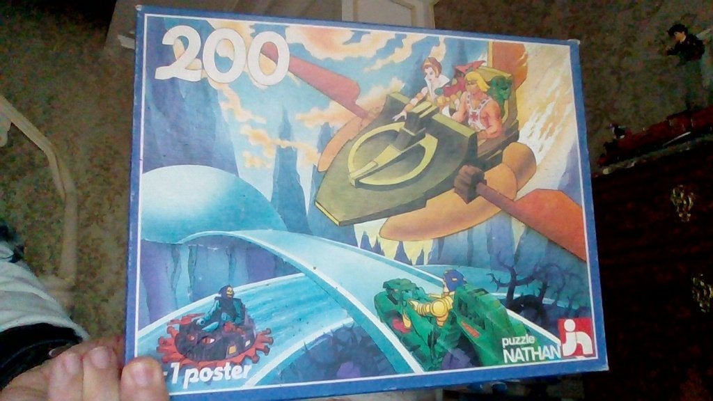 Puzzle complet des Maîtres de l'univers (vintage)1985, Enlèvement