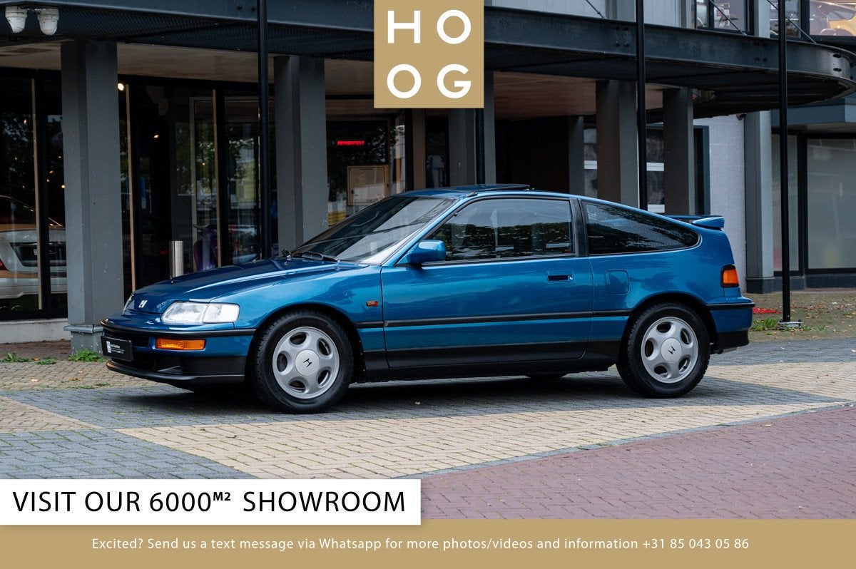 Honda CRX 1.6 VTEC (bj 1991), Auto's, 4 zetels, Gebruikt, 110 kW, Leder