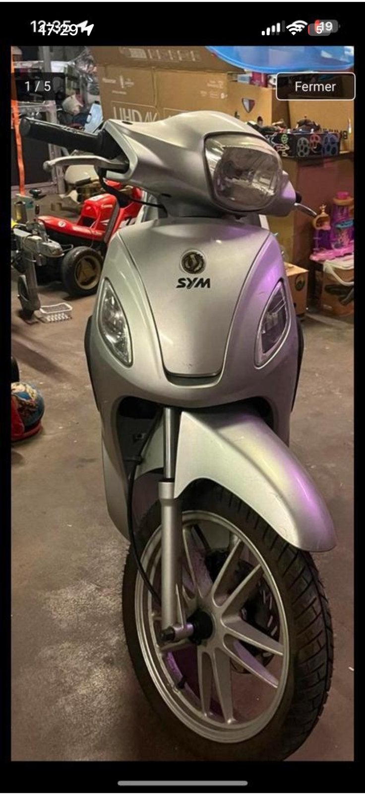 Sym synphony, Vélos & Vélomoteurs, Enlèvement ou Envoi, Comme neuf, SYM
