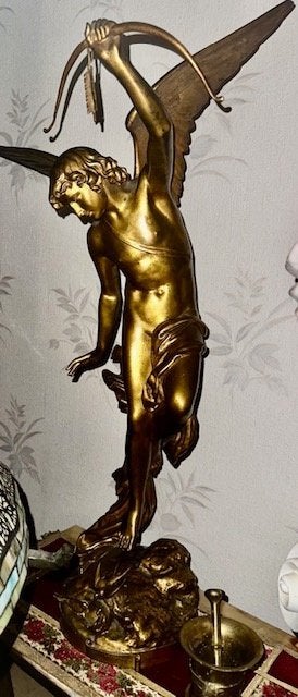 bronzen beeld, Statue, 50 - 100 cm, Brons, Enlèvement