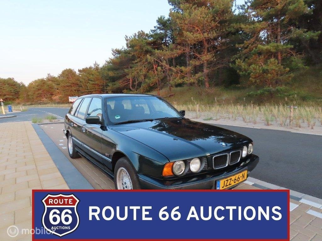 BMW 525i Touring | 1995 | Route 66 Auctions, Autos, Achat, Entreprise, Boîte manuelle, Autre carrosserie