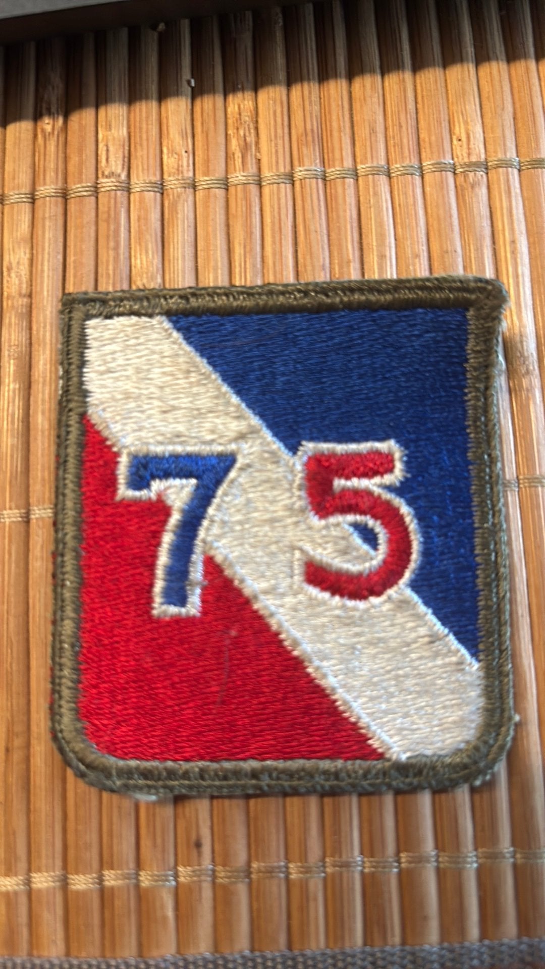 75e division d'infanterie -  ww2 us, Enlèvement ou Envoi