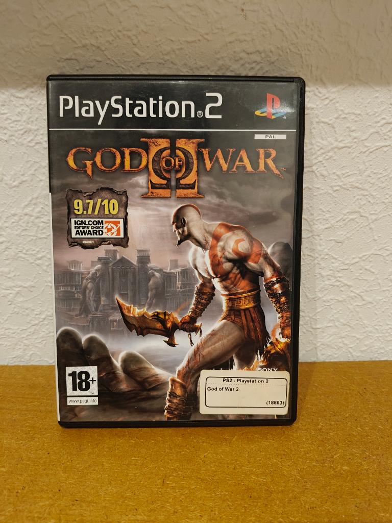 God of War 2 Playstation 2, Avontuur en Actie, Gebruikt, Vanaf 18 jaar, 1 speler