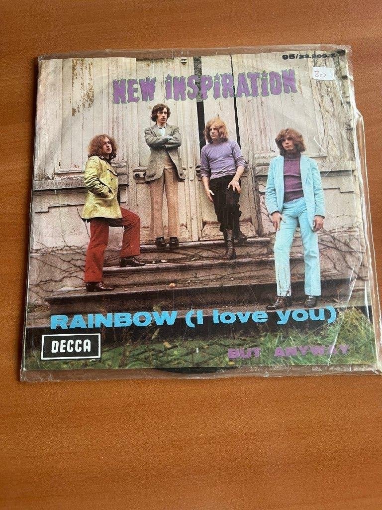 single "The New Inspiration" -Rainbow-Decca 1971, Cd's en Dvd's, Verzenden, Gebruikt, Rock en Metal