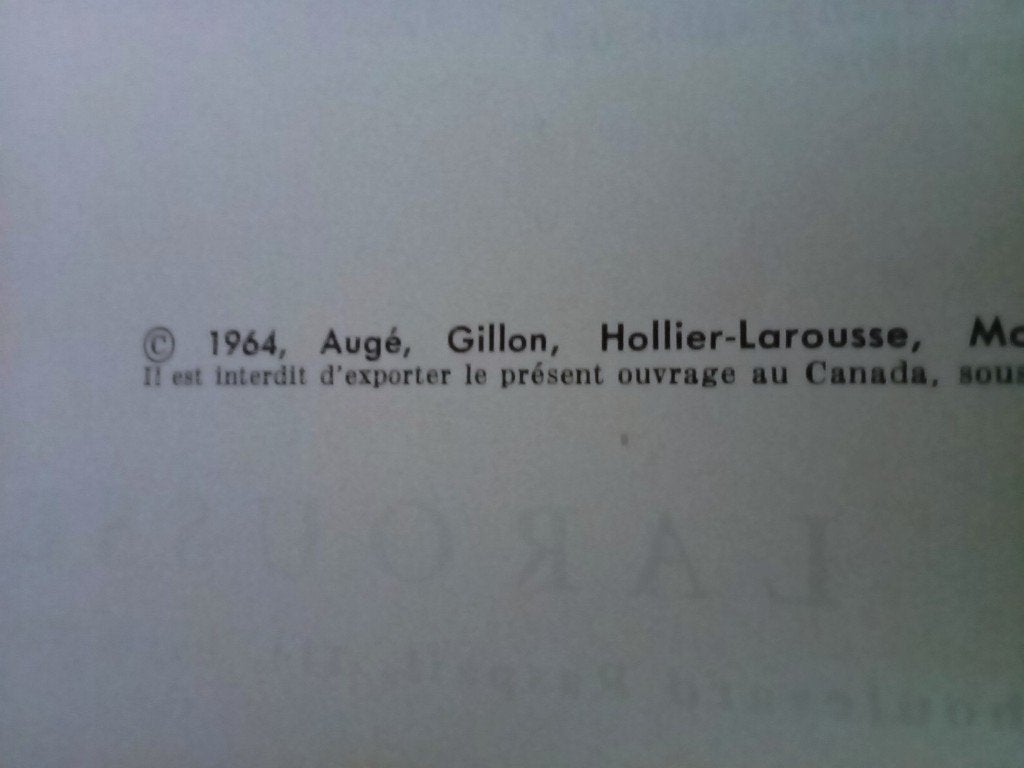 Larousse FR + NL, Livres, Encyclopédies, Série complète, Larousse, Enlèvement, Général