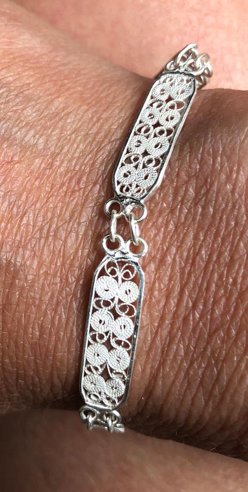 Bracelet en argent 925, Ophalen, Zo goed als nieuw, Zilver, Zilver