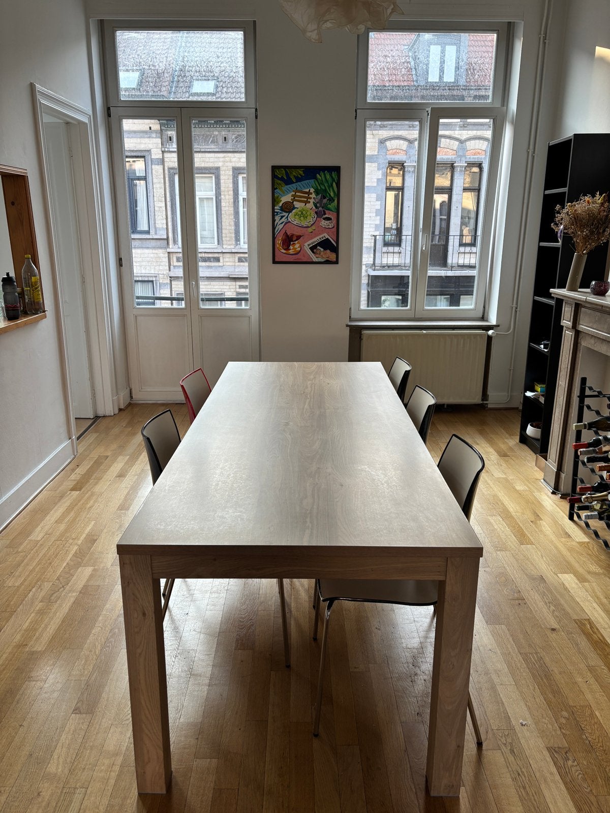 Eettafel, Ophalen, Gebruikt, 200 cm of meer, 50 tot 100 cm