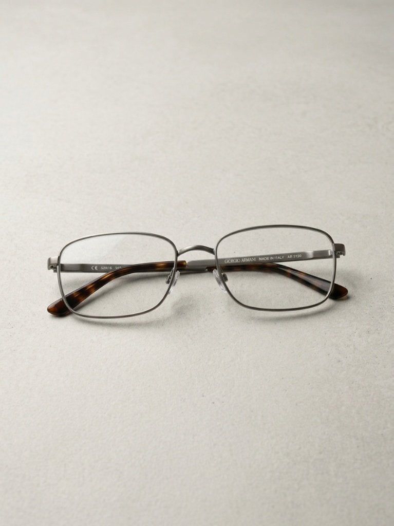 Giorgio Armani Bril – AR 5120 – Gunmetal Grijs, Gebruikt, Grijs, Bril, Ophalen