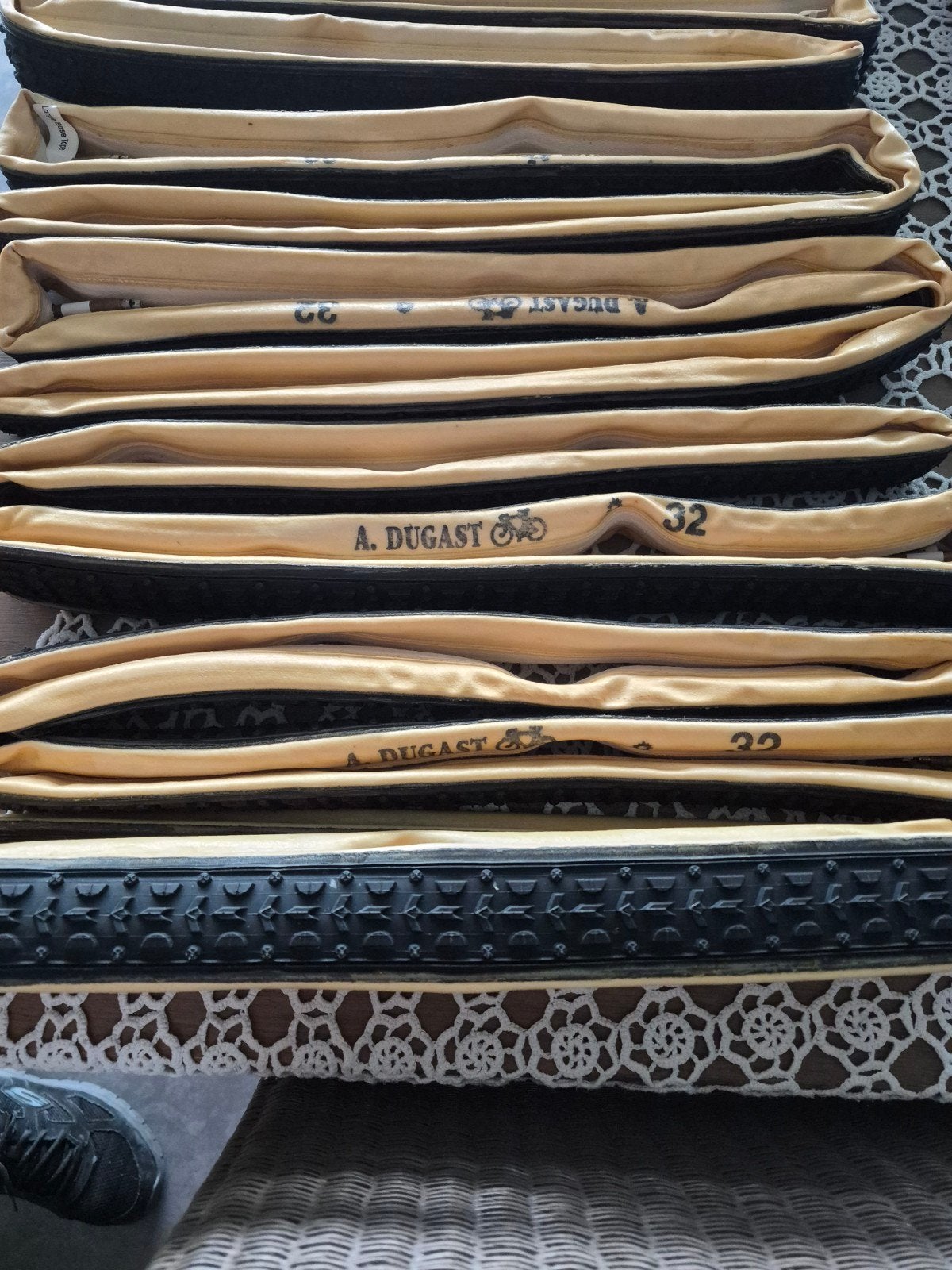 nieuwe Dugast Tube Grifo 32 neopreen, Fietsen en Brommers, Ophalen, Nieuw, Band, Dugast