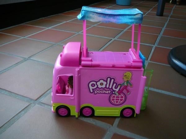 Set Poly Pocket auto met popje, Kinderen en Baby's, Ophalen, Gebruikt, Overige typen