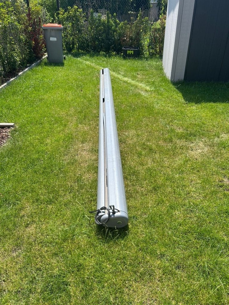 Gemotoriseerde uitschuifbare terrasluifel, Tuin en Terras, Overkappingen, Ophalen, Zo goed als nieuw, Overige typen