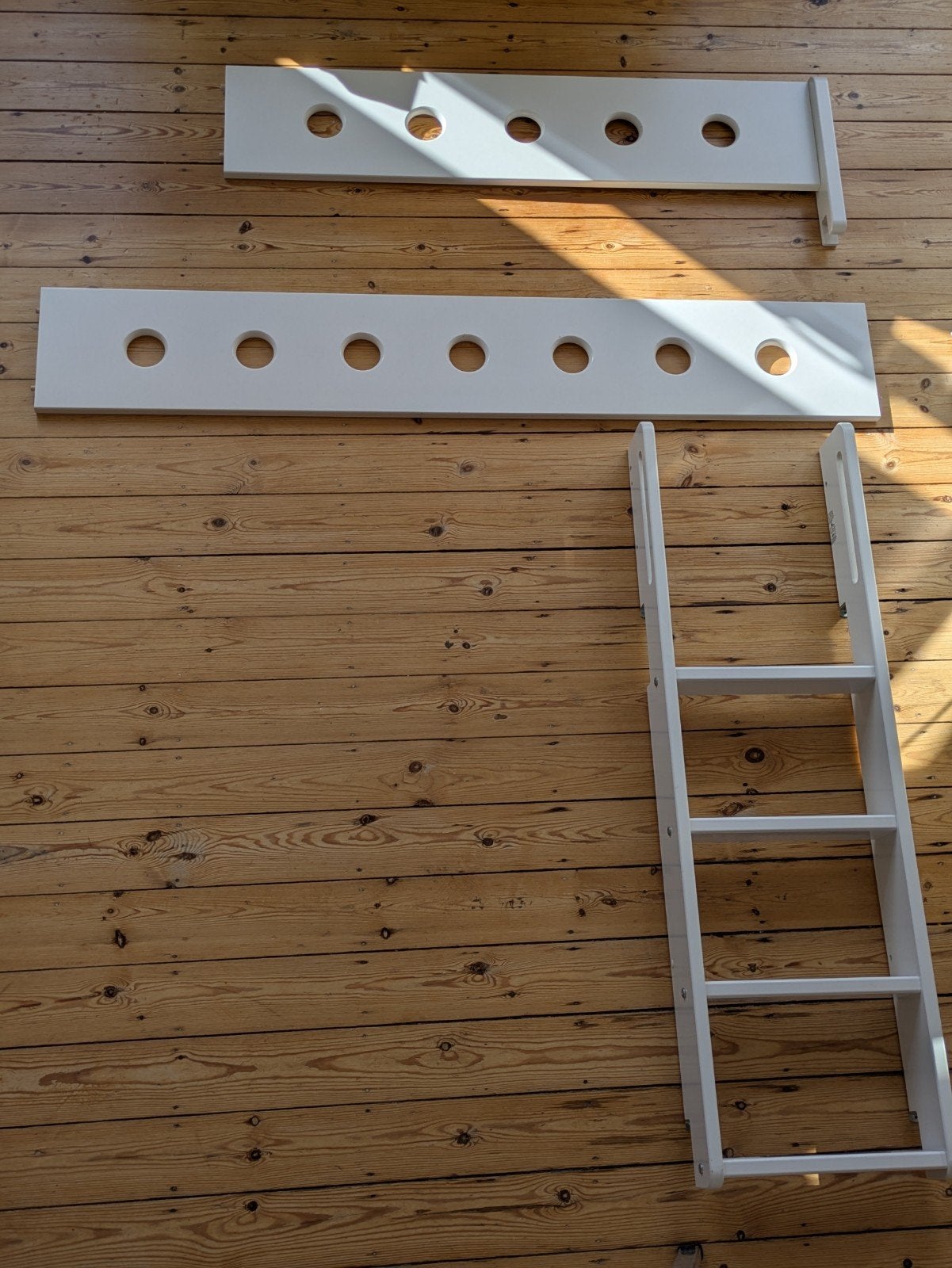set pour lits superposés FLEXA, Ophalen, 140 tot 160 cm, Zo goed als nieuw, Hoogslaper of Stapelbed