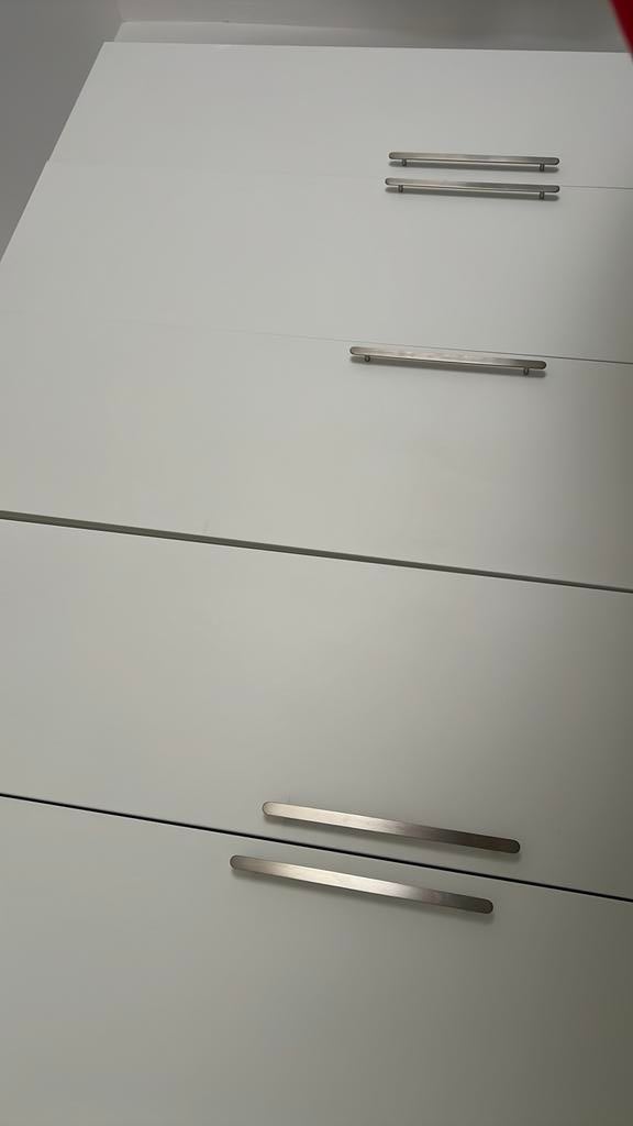 Pax kast ikea 201 cm hoog van 5 deuren nog maar 1 jaar oud, Ophalen, 200 cm of meer, Wit, 50 tot 100 cm