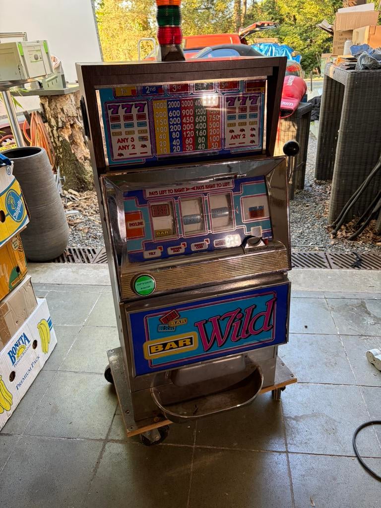 Jackpot Bar Wild, Collections, Machines | Machines à sous, Enlèvement, Utilisé, Avec clés