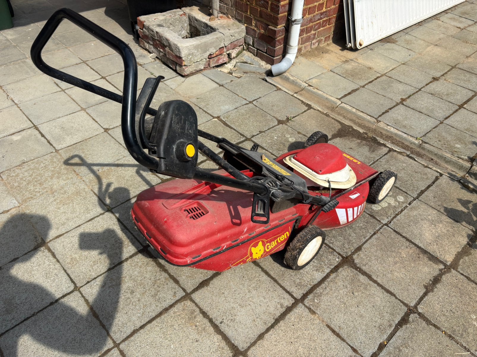 Elektrisch grasmachine Lazer, Tuin en Terras, Ophalen, Zo goed als nieuw