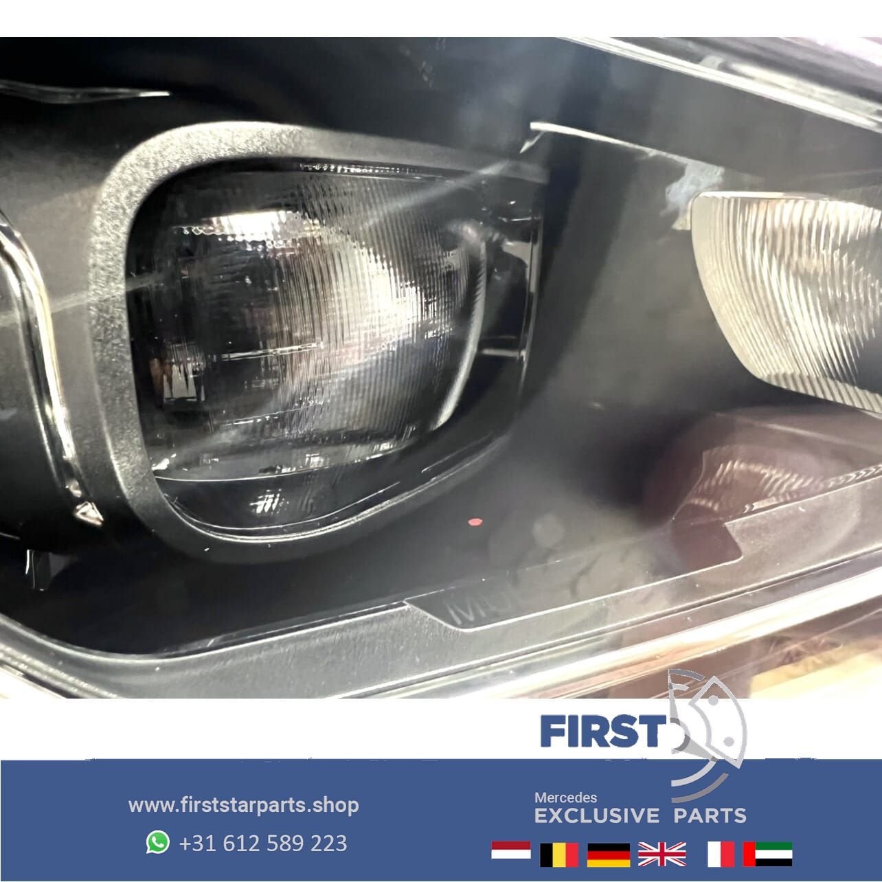 W118 X118 CLA LED FACELIFT MULTIBEAM KOPLAMP RECHTS Mercedes, Gebruikt, -, Ophalen of Verzenden, -
