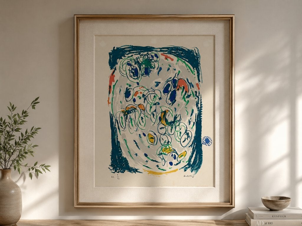 Pierre Alechinsky - gesigneerd, Genummerd, Ophalen, Lithografie