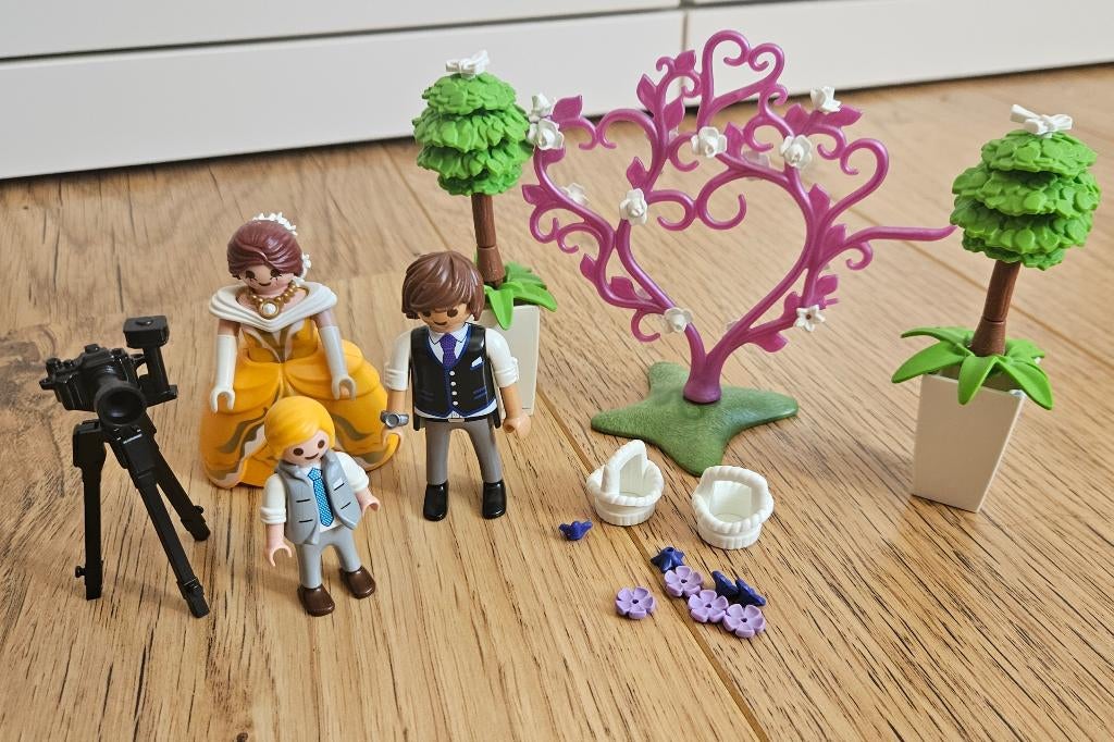 Playmobil City Life - Bruidsfotograaf, Kinderen en Baby's, Speelgoed | Playmobil, Ophalen, Zo goed als nieuw