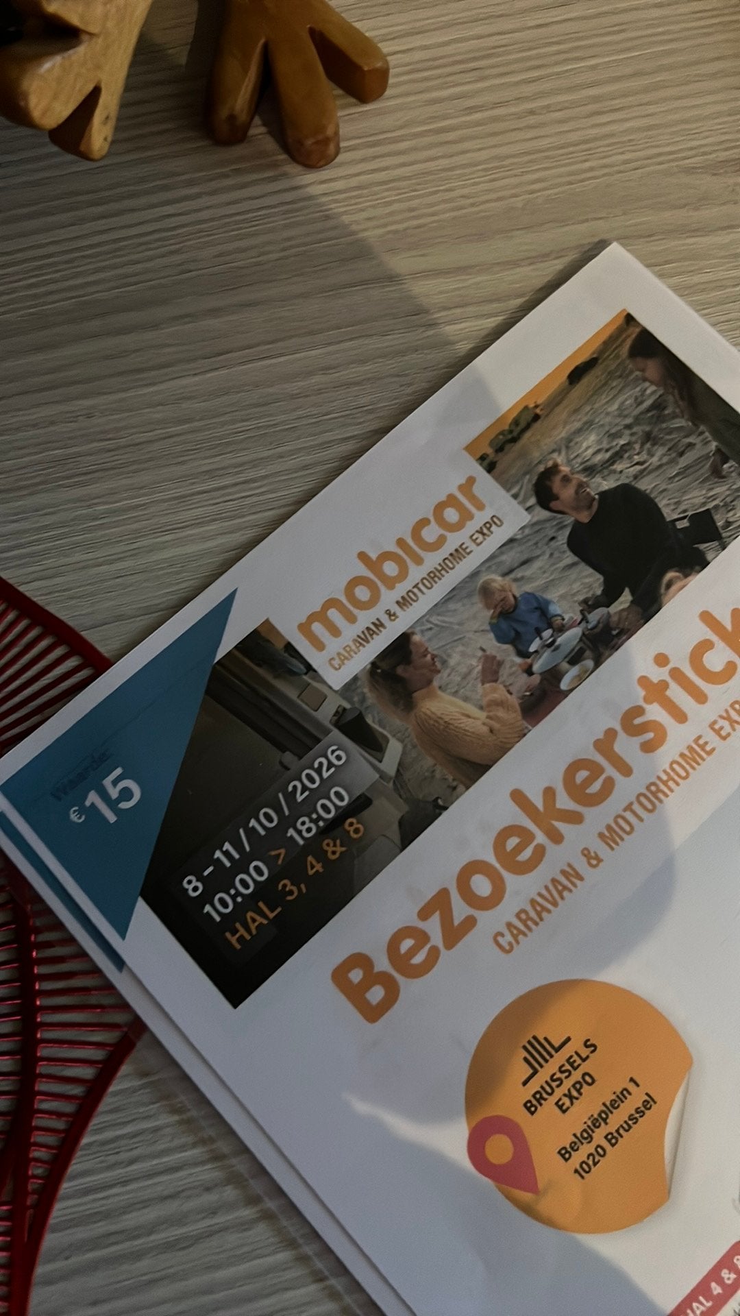 Mobicar tickets, Tickets en Kaartjes