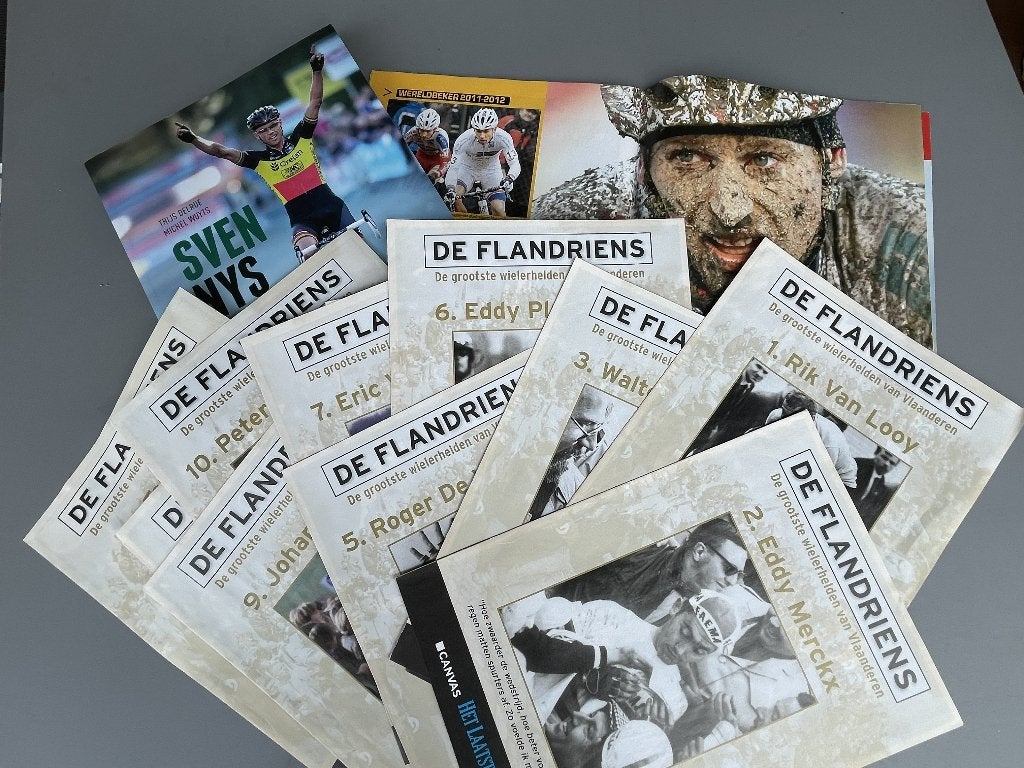 boek Sven Nys + 12 biografieën van Flandriens, Ophalen