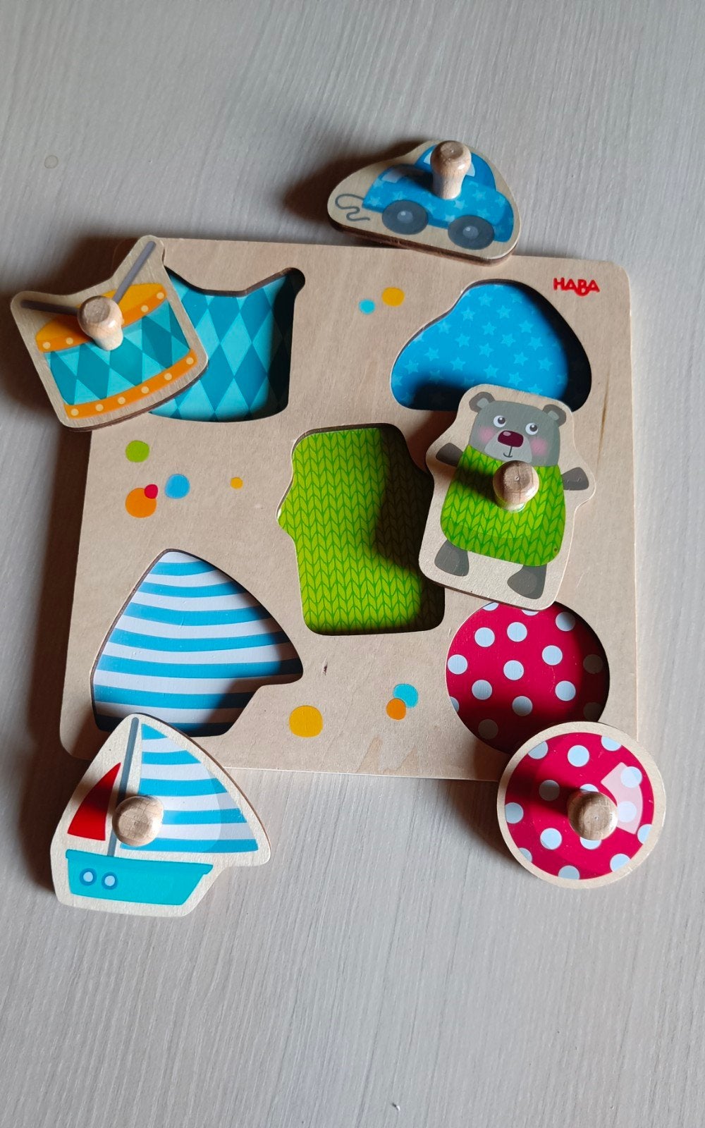 Haba houten puzzel, Ophalen of Verzenden