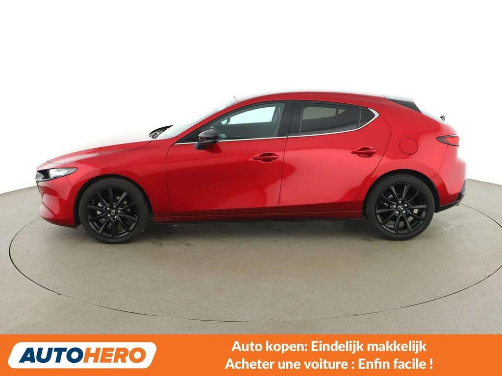 Mazda 3 2.5 e-Skyactiv-G Mild-Hybrid Nagisa, Rouge, Achat, Alcantara, 5 portes