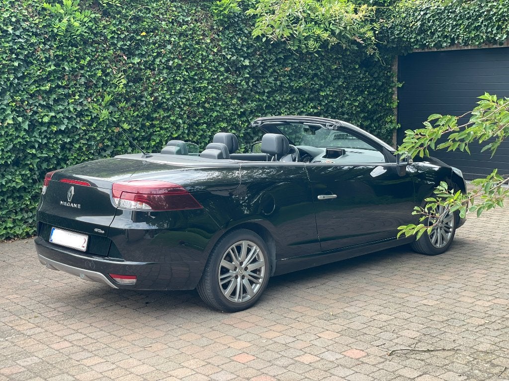 Renault Mégane CC (Facelift) – Zwart – cabrio, Autos, Cuir, Euro 5, Achat, Cabriolet